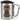 Biker werden nicht grau – das ist Chrom – Karabinerbecher 330 ml – Silber/Silber – Mit Deckel – Ansicht 1 #farbe_silber-silber