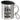 Lieber Papa, ich habe versucht, für dich das beste Geschenk zu finden – Edelstahlbecher 400 ml – Silber – Mit Deckel und Karabiner – Ansicht 1 #farbe_silber