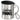 Lieblingspimmel – Edelstahlbecher 400 ml – Silber – Mit Deckel und Karabiner – Ansicht 1 #farbe_silber