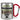 Traue keiner Professorin, die heute noch keinen Kaffee hatte – Karabinerbecher 330 ml – Silber/Rot – Ohne Deckel – Ansicht 1 #farbe_silber-rot