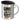 Love is love – Edelstahlbecher 400 ml – Silber – Mit Deckel – Ansicht 1 #farbe_silber