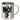 Nö! Katze – Edelstahlbecher 400 ml – Silber – Ohne Deckel und Karabiner – Ansicht 1 #farbe_silber