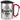 All I want for Christmas is my Hogwarts letter – Karabinerbecher 330 ml – Silber/Rot – Mit Deckel – Ansicht 1 #farbe_silber-rot