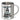 Guten Morgen – ganz dünnes Eis – Edelstahlbecher 400 ml – Silber – Ohne Deckel und Karabiner – Ansicht 1 #farbe_silber