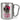 I'm just a girl – Hamster-Meme – Karabinerbecher 330 ml – Silber/Silber – Ohne Deckel – Ansicht 1 #farbe_silber-silber