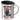 Anti-Stress Tasse für Reinigungskräfte – Edelstahlbecher 400 ml – Silber – Mit Deckel – Ansicht 1 #farbe_silber