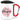 Lieblings-Pflegerin – Karabinerbecher 330 ml – Weiß/Rot – Mit Deckel – Ansicht 1 #farbe_weiss-rot