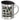 Ich bin in Rente, ich muss gar nichts – Edelstahlbecher 400 ml – Silber – Mit Deckel – Ansicht 1 #farbe_silber