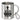 So sieht der beste Ingenieur der Welt aus! – Edelstahlbecher 400 ml – Silber – Mit Karabiner – Ansicht 1 #farbe_silber