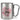 Lieblings-Oma – Karabinerbecher 330 ml – Silber/Silber – Ohne Deckel – Ansicht 1 #farbe_silber-silber