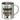 Traue keinem Lehrer, der heute noch keinen Kaffee hatte – Edelstahlbecher 400 ml – Silber – Ohne Deckel und Karabiner – Ansicht 1 #farbe_silber