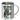 Anti-Stress Tasse für den Kundenservice – Edelstahlbecher 400 ml – Silber – Ohne Deckel und Karabiner – Ansicht 1 #farbe_silber