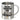 Ich bin Feuerwehrfrau, was ist deine Superkraft? – Edelstahlbecher 400 ml – Silber – Ohne Deckel und Karabiner – Ansicht 1 #farbe_silber