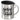 Geh ruhig – wir haben dich eh nie gemocht – Edelstahlbecher 400 ml – Silber – Mit Deckel – Ansicht 1 #farbe_silber