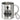 So sieht der beste Friseur der Welt aus! – Edelstahlbecher 400 ml – Silber – Mit Karabiner – Ansicht 1 #farbe_silber