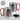 Love knows no gender, color or age – Karabinerbecher 330 ml – Silber/Rot – Mit Deckel – Ansicht 3 #farbe_silber-rot