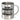 Ich bin Heimwerker, was ist deine Superkraft? – Edelstahlbecher 400 ml – Silber – Ohne Deckel und Karabiner – Ansicht 1 #farbe_silber