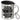 Ich spreche fließend Ironisch – sogar mit sarkastischem Akzent – Edelstahlbecher 400 ml – Silber – Mit Deckel und Karabiner – Ansicht 1 #farbe_silber