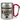 Traue keinem Rechtsanwalt, der heute noch keinen Kaffee hatte – Karabinerbecher 330 ml – Silber/Rot – Ohne Deckel – Ansicht 1 #farbe_silber-rot