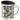 Anti-Stress Tasse für die Steuererklärung – Edelstahlbecher 400 ml – Silber – Mit Deckel – Ansicht 1 #farbe_silber