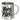 Born to fish – Edelstahlbecher 400 ml – Silber – Ohne Deckel und Karabiner – Ansicht 1 #farbe_silber
