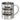 Ich bin Tierpfleger, was ist deine Superkraft? – Edelstahlbecher 400 ml – Silber – Ohne Deckel und Karabiner – Ansicht 1 #farbe_silber