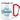 Lieblings-Ehemann – Karabinerbecher 330 ml – Weiß/Rot – Ohne Deckel – Ansicht 1 #farbe_weiss-rot