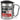 Während du redest, denke ich an Titten – Karabinerbecher 330 ml – Silber/Silber – Mit Deckel – Ansicht 1 #farbe_silber-silber