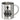 So sieht der beste Influencer der Welt aus! – Edelstahlbecher 400 ml – Silber – Ohne Deckel und Karabiner – Ansicht 1 #farbe_silber