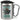 Anti-Stress Tasse für Content Creator – Karabinerbecher 330 ml – Silber/Silber – Mit Deckel – Ansicht 1 #farbe_silber-silber
