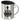 So sieht die beste Lehrerin der Welt aus! – Edelstahlbecher 400 ml – Silber – Mit Deckel – Ansicht 1 #farbe_silber