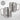 Färt – Karabinerbecher 330 ml – Silber/Silber – Ohne Deckel – Ansicht 3 #farbe_silber-silber