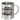 Ich bin Steuerberater, was ist deine Superkraft? – Edelstahlbecher 400 ml – Silber – Ohne Deckel und Karabiner – Ansicht 1 #farbe_silber