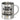 Ich bin Floristin, was ist deine Superkraft? – Edelstahlbecher 400 ml – Silber – Ohne Deckel und Karabiner – Ansicht 1 #farbe_silber