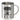 Schonend behandeln, dieser Kollege ist seit 40 Jahren im Dienst – Jubiläum – Edelstahlbecher 400 ml – Silber – Ohne Deckel und Karabiner – Ansicht 1 #farbe_silber