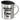 Glückwunsch, du wirst Oma – Edelstahlbecher 400 ml – Silber – Mit Deckel – Ansicht 1 #farbe_silber