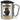 Anti-Stress Tasse für Polizisten – Karabinerbecher 330 ml – Silber/Silber – Mit Deckel – Ansicht 1 #farbe_silber-silber