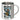 Anti-Stress Tasse für Snowboarder – Edelstahlbecher 400 ml – Silber – Ohne Deckel und Karabiner – Ansicht 1 #farbe_silber