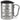 Wenn man Kaffee durch Glühwein ersetzt – Karabinerbecher 330 ml – Silber/Silber – Mit Deckel – Ansicht 1 #farbe_silber-silber