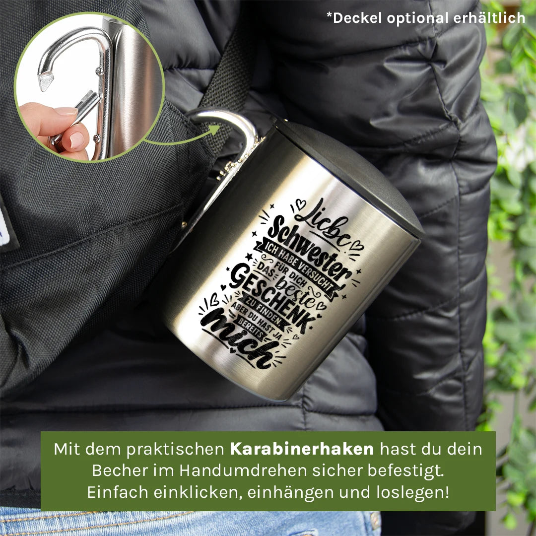 Dein Lieblingsbecher darf mit