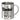 Danke – das Beste an meinem Job bist du – Edelstahlbecher 400 ml – Silber – Ohne Deckel und Karabiner – Ansicht 1 #farbe_silber