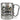 Camper aus Leidenschaft – Karabinerbecher 330 ml – Silber/Silber – Ohne Deckel – Ansicht 1 #farbe_silber-silber
