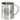 Gib mir den Glühwein und niemand wird verletzt – Edelstahlbecher 400 ml – Silber – Ohne Deckel und Karabiner – Ansicht 1 #farbe_silber