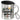Campingmodus aktiviert – Edelstahlbecher 400 ml – Silber – Mit Deckel und Karabiner – Ansicht 1 #farbe_silber