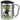 Anti-Stress Tasse für Fußballer – Karabinerbecher 330 ml – Silber/Silber – Mit Deckel – Ansicht 1 #farbe_silber-silber