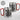 Eat sleep game repeat – Karabinerbecher 330 ml – Silber/Rot – Ohne Deckel – Ansicht 3 #farbe_silber-rot