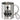 So sieht der beste Mann der Welt aus! – Edelstahlbecher 400 ml – Silber – Mit Karabiner – Ansicht 1 #farbe_silber