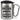 Coole Kollegen sind schwer zu finden, hart zu verlassen und unvergesslich – Karabinerbecher 330 ml – Silber/Silber – Mit Deckel – Ansicht 1 #farbe_silber-silber
