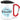 Lieblings-Patenonkel – Karabinerbecher 330 ml – Weiß/Rot – Mit Deckel – Ansicht 1 #farbe_weiss-rot