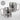 Pause reality play games – Karabinerbecher 330 ml – Silber/Silber – Ohne Deckel – Ansicht 3 #farbe_silber-silber